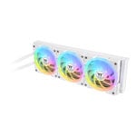 Thermaltake MINECUBE 360 Snow All-in-One CPU Cooler with Quad-LCD + SWAFAN EX12 ARGB