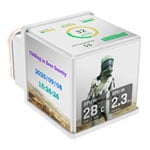 Thermaltake MINECUBE 360 Snow All-in-One CPU Cooler with Quad-LCD + SWAFAN EX12 ARGB
