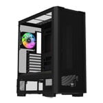 Thermaltake S380 TG ARGB Black Mid Tower Tempered Glass PC Case