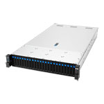 ASUS RS720A-E13-RS24U AMD EPYC 9005 SP5 Dual CPU Server, 2U Rackmount, 24x NVMe Hot-Swap Bays