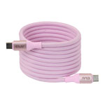 Club 3D USB-C 240W PD 3.1 Magnetic Cable - Pink
