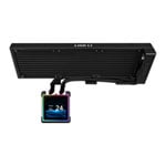 Lian Li Hydroshift II LCD-S 360N Black All-in-One Fanless CPU Cooler with LCD