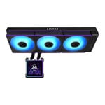 Lian Li Hydroshift II LCD-S 360CL Black All-in-One CPU Cooler with LCD and UNI FAN CL
