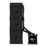 Lian Li Hydroshift II LCD-S 360TL Black All-in-One CPU Cooler with LCD and UNI FAN TL