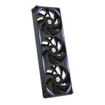 NZXT F360X RGB 360mm PWM Single-Frame Fan Black