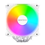 Montech NX600 ARGB White Intel / AMD Dual Tower Air CPU Cooler