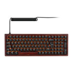 Sharkoon Skiller SGK50 S2 PBT 96% Layout Wood Wired RGB Mechanical Keyboard
