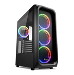 Sharkoon TK5M RGB Black Mid Tower Chassis
