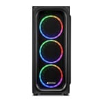 Sharkoon TK5M RGB Black Mid Tower Chassis