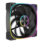 CiT Solar 120mm ARGB Black PWM Reverse Cooling Fan
