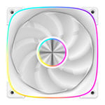 CiT Solar 120mm ARGB White PWM Reverse Cooling Fan