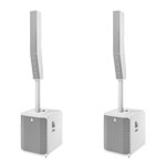Electro-Voice EVOLVE 90 Column Loudspeaker System (White) Pair + Covers