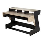 (Open Box) Zaor Miza 88 FLEX Workstation Desk (Black Oak)