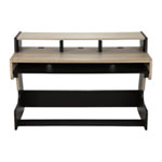 (Open Box) Zaor Miza 88 FLEX Workstation Desk (Black Oak)