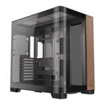 Antec C8 Curve Wood Full Tower Tempered Glass PC Gaming Case Black