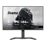 iiyama 27" GB2741QSU-B1 G-Master BLACK HAWK  QHD 144Hz Adaptive Sync IPS Gaming Monitor