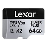 Lexar SILVER PLUS MicroSDXC UHS-I 64GB