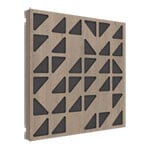 Vicoustic VicPattern Ultra Triangles - Box of 3, Brown Oak