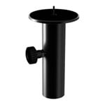 RCF NXL 14-A Compact Active Point Source Speaker (Black) + Stand Adapter