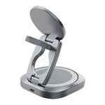 Xclio 3-in-1 Foldable Wireless Magnetic FAST Qi2.2 25W Charger for Apple Phone/Watch/iPods