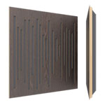 Vicoustic B05764 Wavewood Ultra Lite Dark Wenge - Box of 8