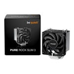 be quiet! Pure Rock Slim 3 Compact Intel / AMD Black Single Tower Air CPU Cooler