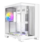 Open Box Antec C8 ARGB Full Tower Tempered Glass PC Gaming Case White