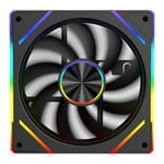 Powercool Aura 120 ARGB PWM Infinity Black Cooling Fan