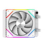 CiT Pro Glacier 120mm Intel / AMD White CPU Liquid Cooler With Display