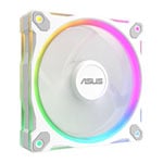 ASUS Prime MR 120 ARGB 120mm Reverse Flow White PWM Fan