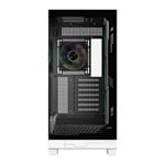 Powercool Ultra White Tempered Glass Mid Tower Gaming Case