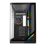 Powercool Venus Black Tempered Glass Mid Tower Gaming Case