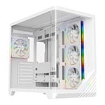 Powercool Venus White Tempered Glass Mid Tower Gaming Case