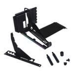 200mm Lian Li 4-slot Vertical GPU Kit v4 with ARGB PCIe 5.0 Riser Black