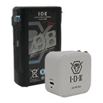 IDX DUO-C98P V-Mount Battery With Free UC-PD1SU USB-C Charger