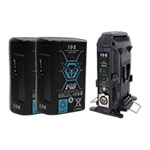 IDX 2 x CUE-J198 Batteries With Free VL-2X Battery Charger