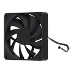 HYTE FA12 120mm PWM Fan 4 Pack Pitch Black