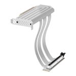 HYTE PCIe 5.0 Hyper Riser (x16) GPU Riser Cable 200mm Snow White