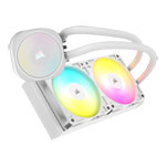 Refurbished CORSAIR NAUTILUS 240 RS ARGB Intel / AMD CPU Liquid Cooler White
