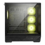 MSI MAG PANO 130R PZ Mid-Tower Tempered Glass Black PC Gaming Case