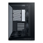 Open Box Lian Li O11 Dynamic Mini V2 Flow Black Dual Chamber Compact Mid Tower PC Gaming Case