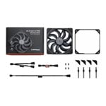 Noctua NF-A14x25 G2 PWM chromax.black 140mm Next Generation Fan