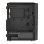 Montech X2 Plus Black Tempered Glass Compact Mid Tower PC Case inc 3 ARGB Fans