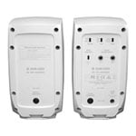 ADAM Audio - D3V (White) Monitors with Floor Stands + Cables