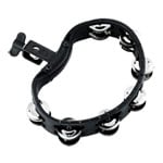 Meinl Percussion Headliner Series Mountable Molded ABS Tambourine - Black