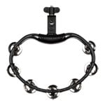 Meinl Percussion Headliner Series Mountable Molded ABS Tambourine - Black
