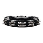 Meinl Percussion Headliner Series Mountable Molded ABS Tambourine - Black