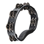 Meinl Percussion Headliner Series Molded ABS Dual-Row Tambourine Black