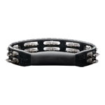 Meinl Percussion Headliner Series Molded ABS Dual-Row Tambourine Black