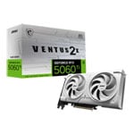 MSI NVIDIA GeForce RTX 5060 Ti 16GB VENTUS 2X OC WHITE PLUS Blackwell Graphics Card